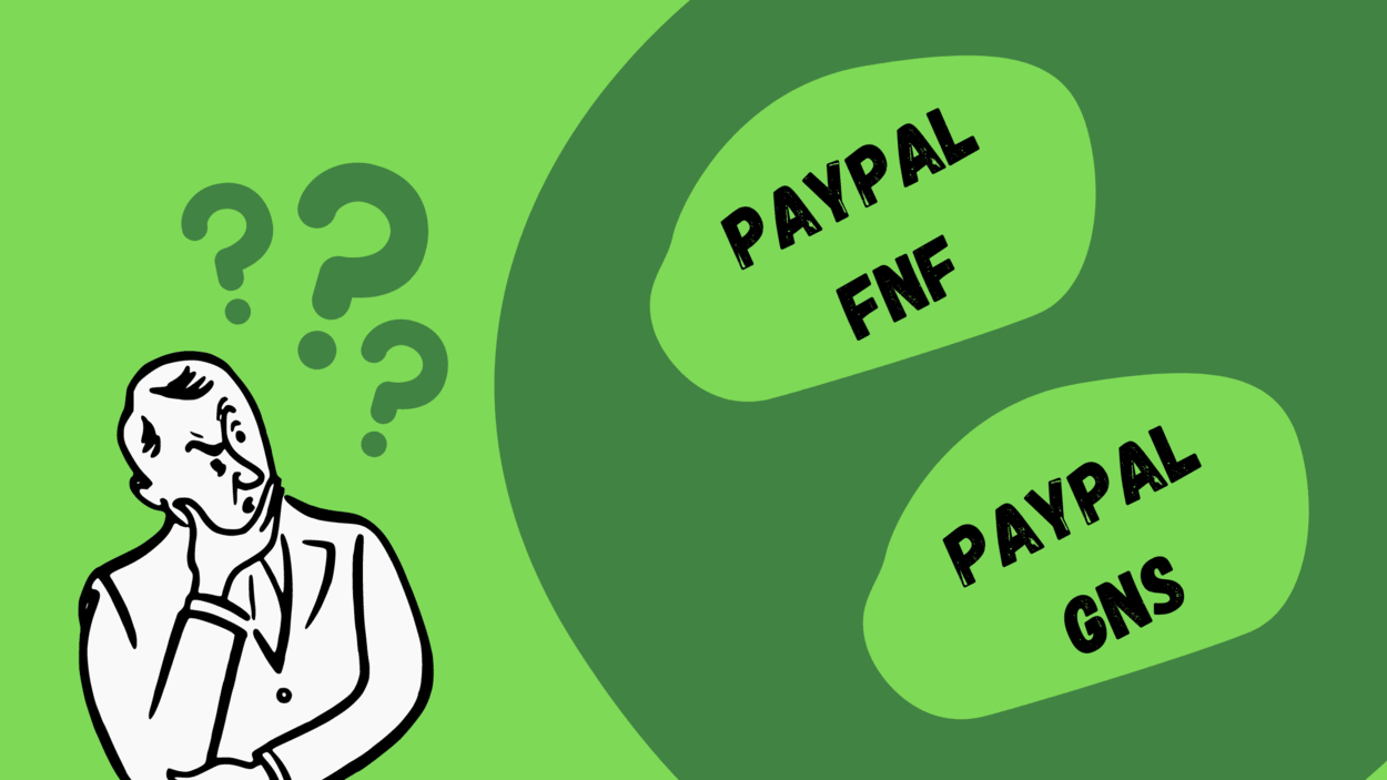 PayPal FNF aŭ GNS (Kiun Uzi?) - Ĉiuj Diferencoj